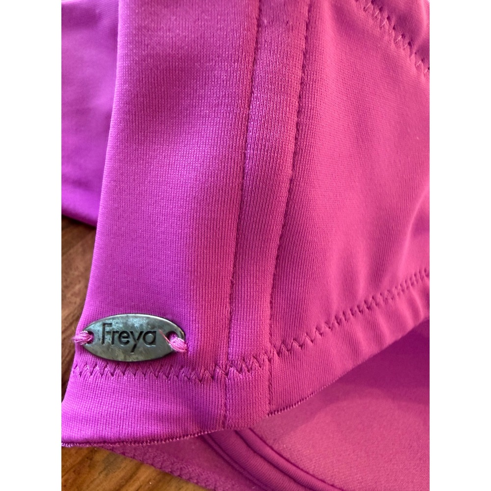 Freya Sundance Ultraviolet Padded Halter Bikini Top Purple AS3872ULT 34DDD 34E - Picture 3 of 7